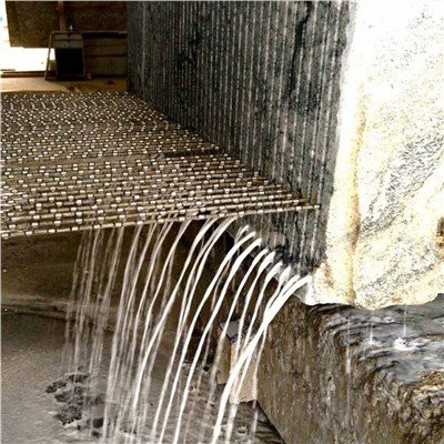 Cantera de granito de corte de hilo de diamante